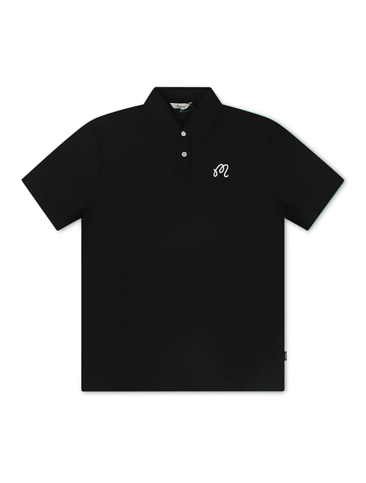 Malbon Fairway Polo - Black