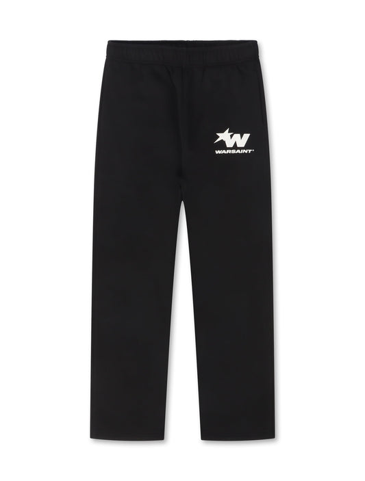 Warsaint Signature Star Sweatpants - Black