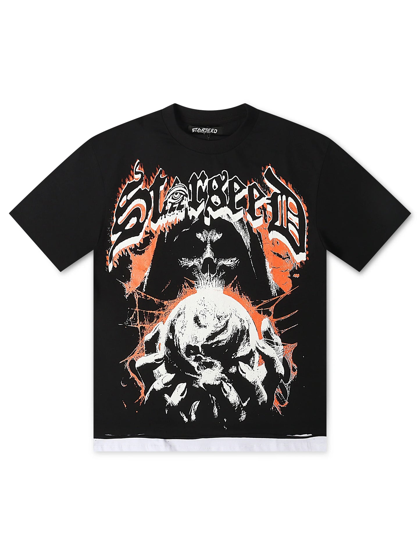 Starseed Reaper Oversized Tee - Black