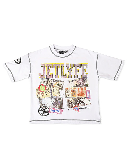 JetLyfe 99 Problems Tee - White