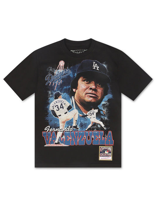 Mitchell & Ness Dodgers Legendary Collage Tee - Black