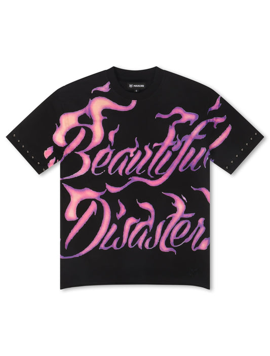 Makobi Broken Hearts Tee - Black