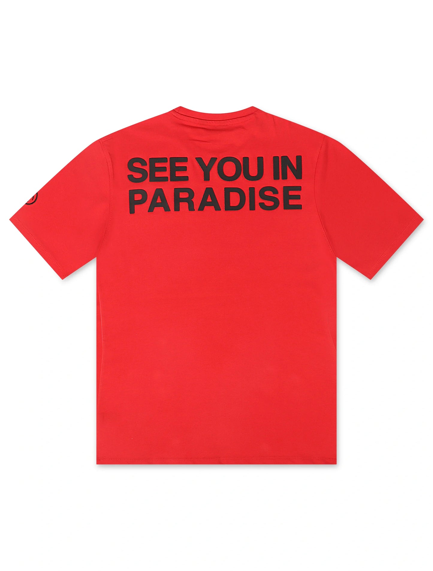 Jordan Craig Block Letter Tee - Red