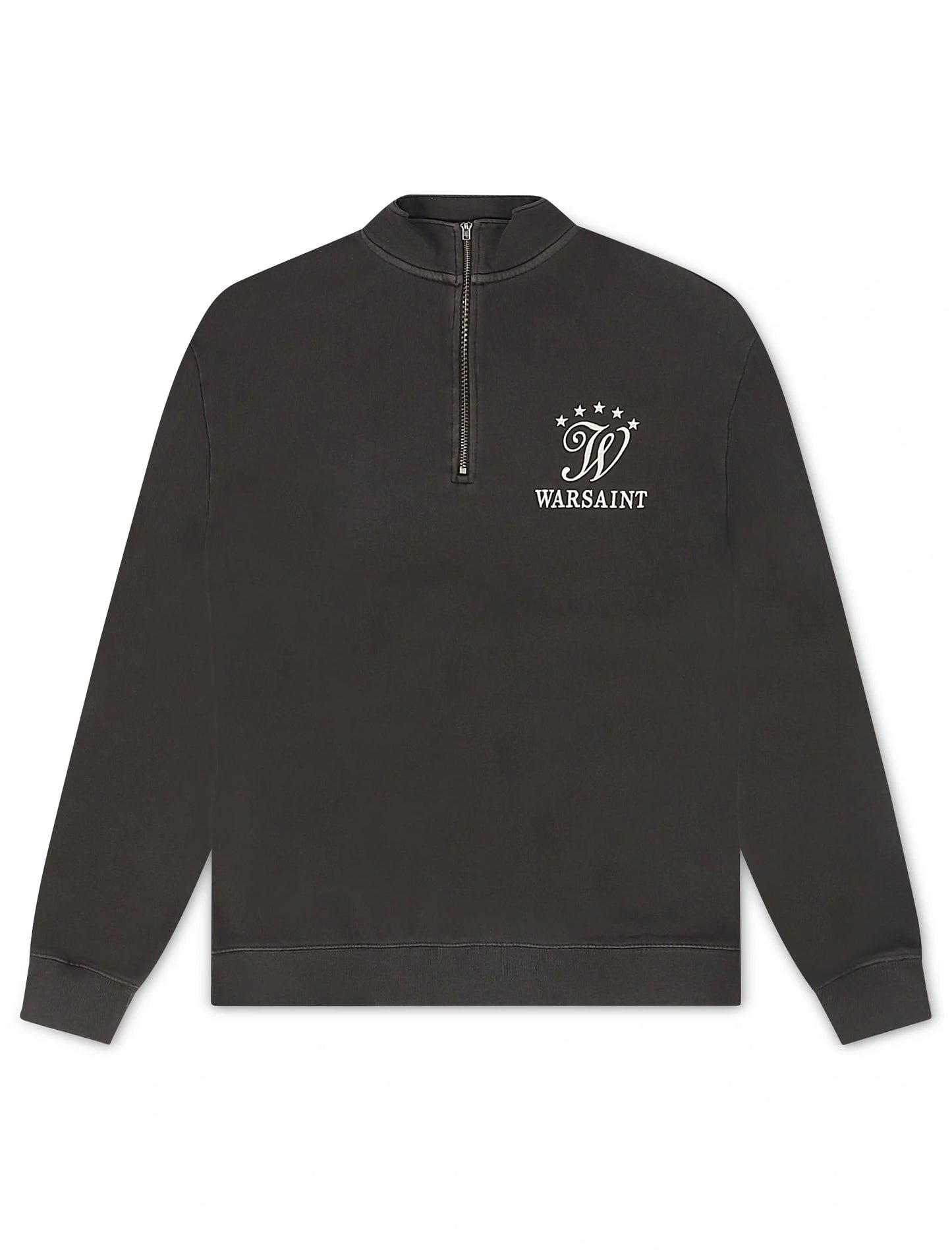 Warsaint Quarter Zip - Washed Black