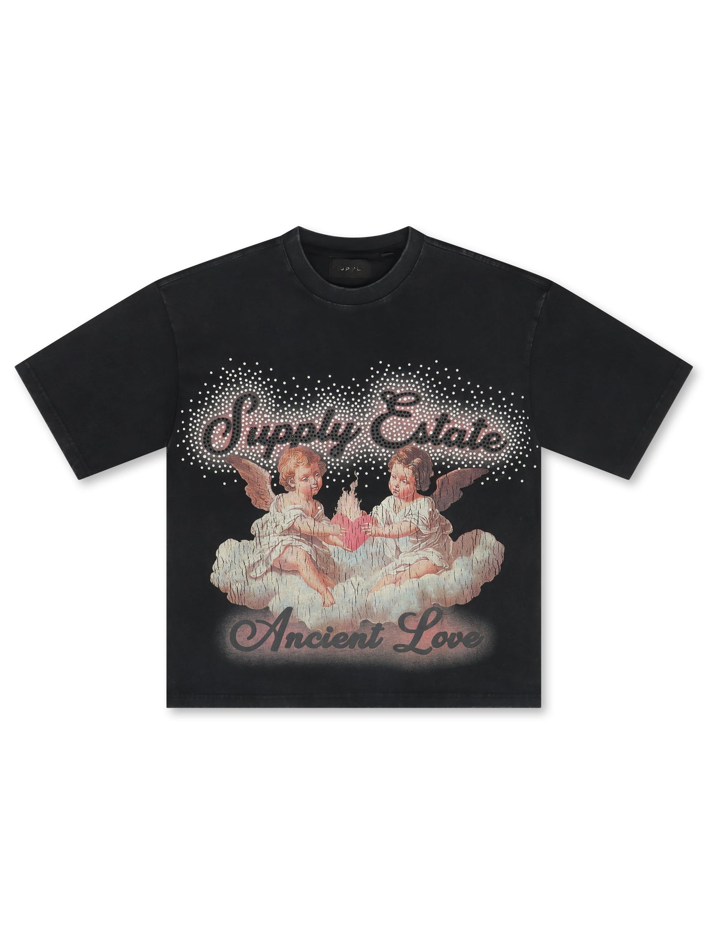 Supply West Supply Angels Boxy Tee - Black