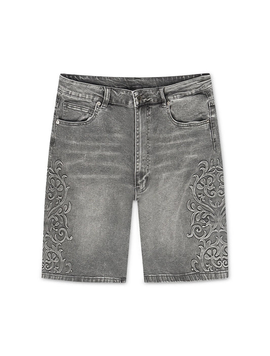 The Syndicate Legacy Shorts - Dark Grey Wash