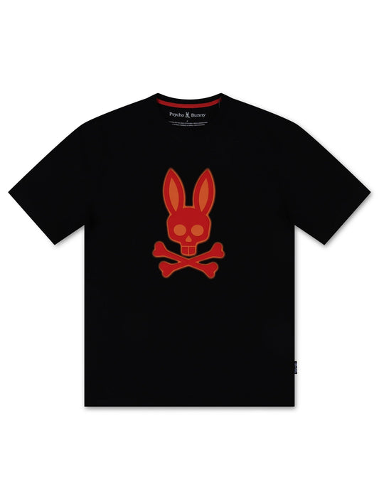 Psycho Bunny Wellington Graphic Tee - Black