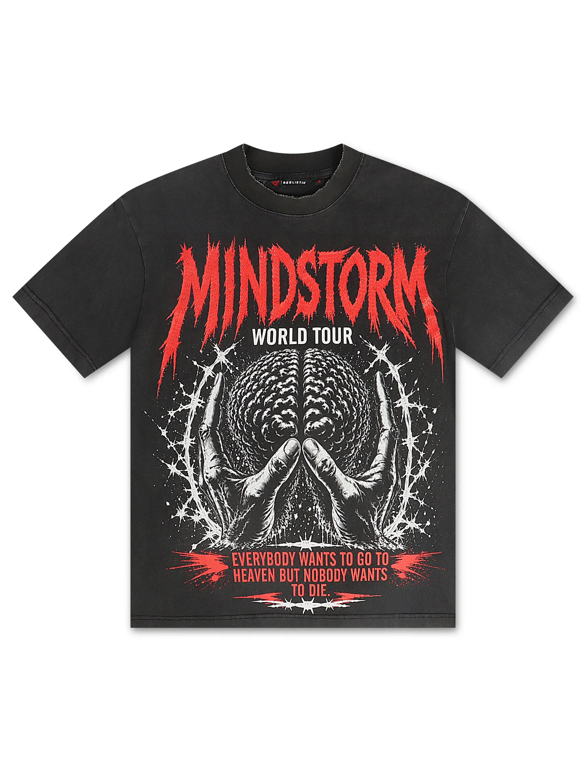 Reelistik World Tour Tee - Black
