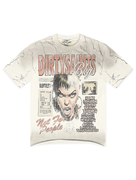Bkys Saint Club Receipt Tee - White