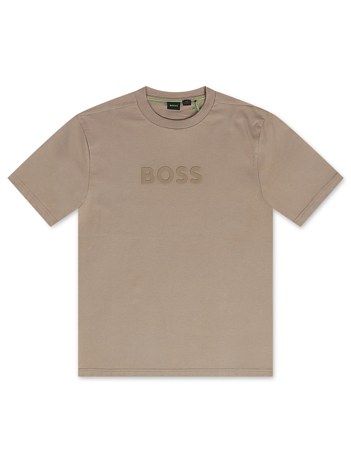 Boss Green TS Logo Tee - Brown
