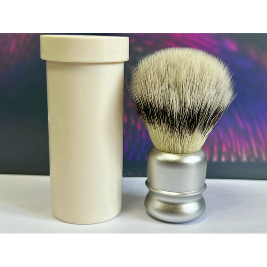 Alpha Brush & Shaving Co. Travel S21 C/W Simpsons Tube  Shaving Brush