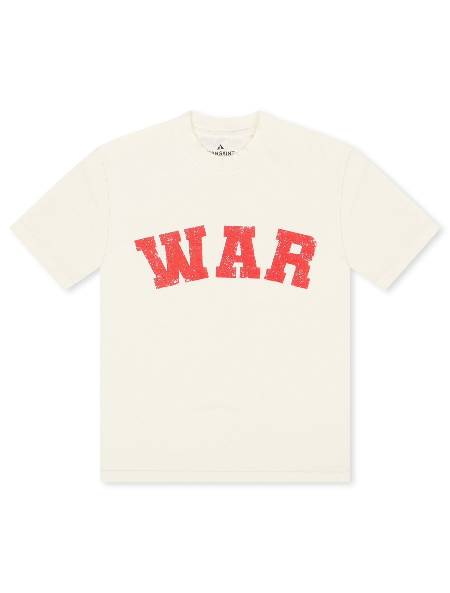 Warsaint War Tee - Cream/Red