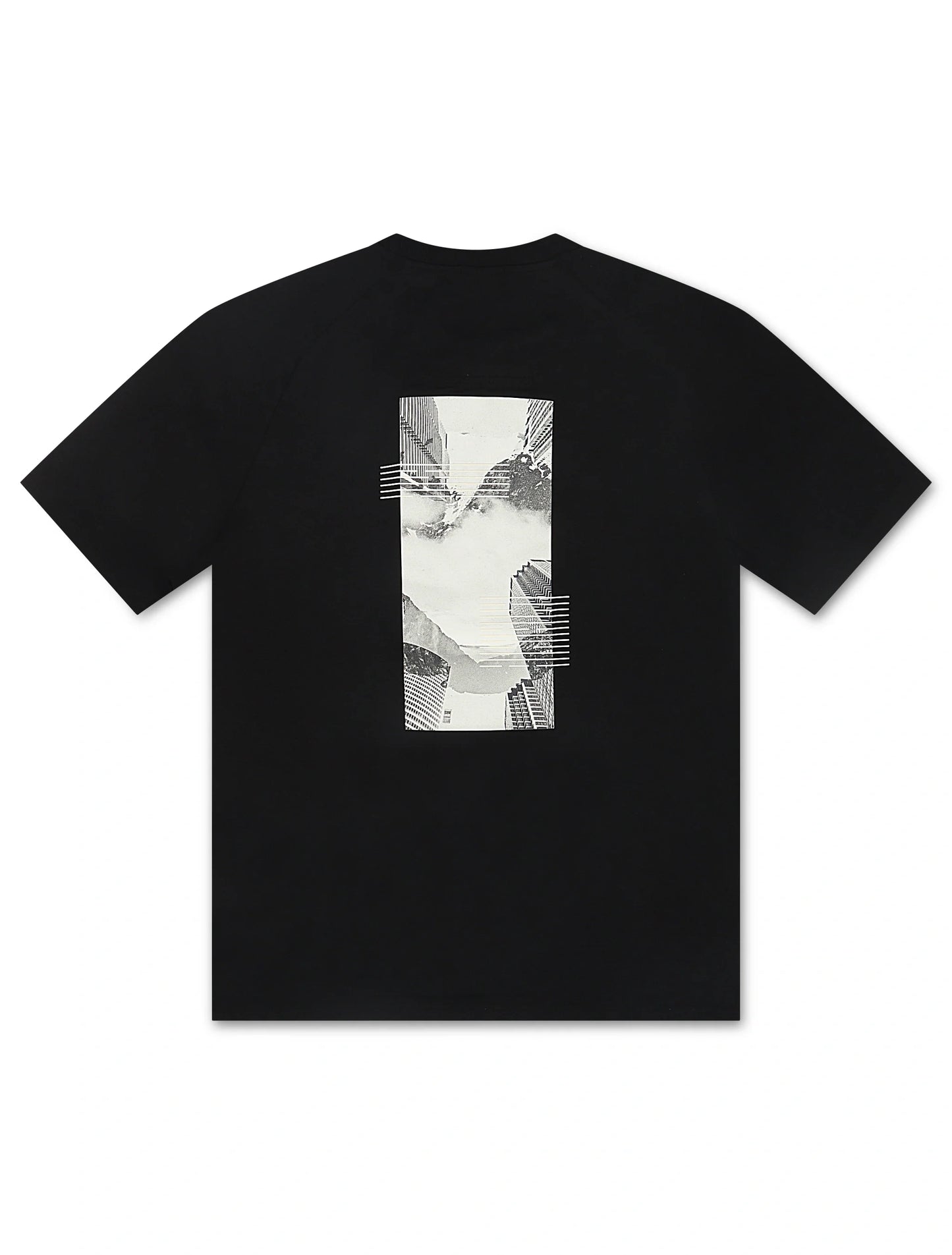 Boss Green Stripe Zone Tee - Black