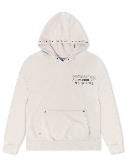 Rebel Denim Fearlessness Hoodie - Grey