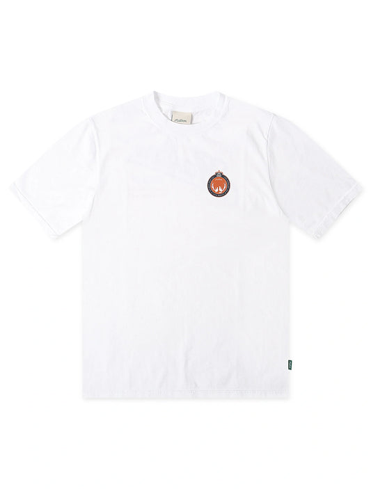 Malbon Bermuda Maxwell Tee - White