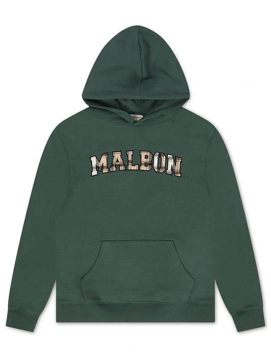 Malbon Fesque Preston Hoodie - Hunter Green