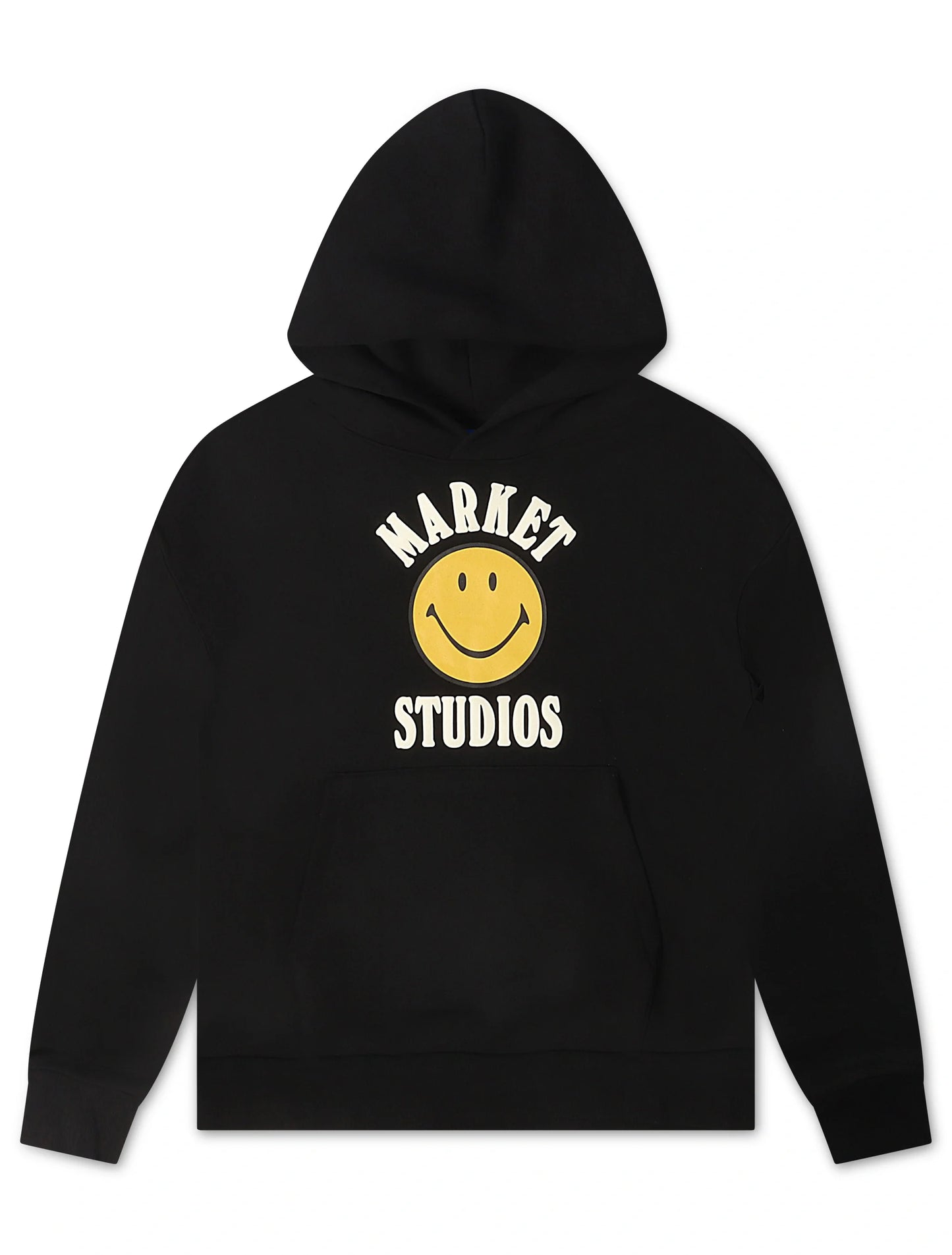 Market Smiley Lockup Hoodie - Black