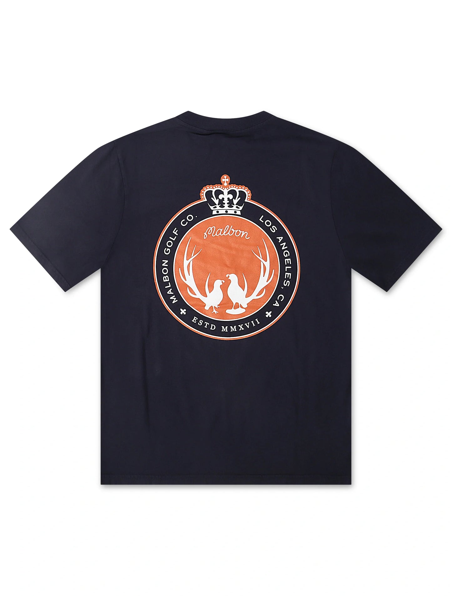 Malbon Oakwood Tee - Navy