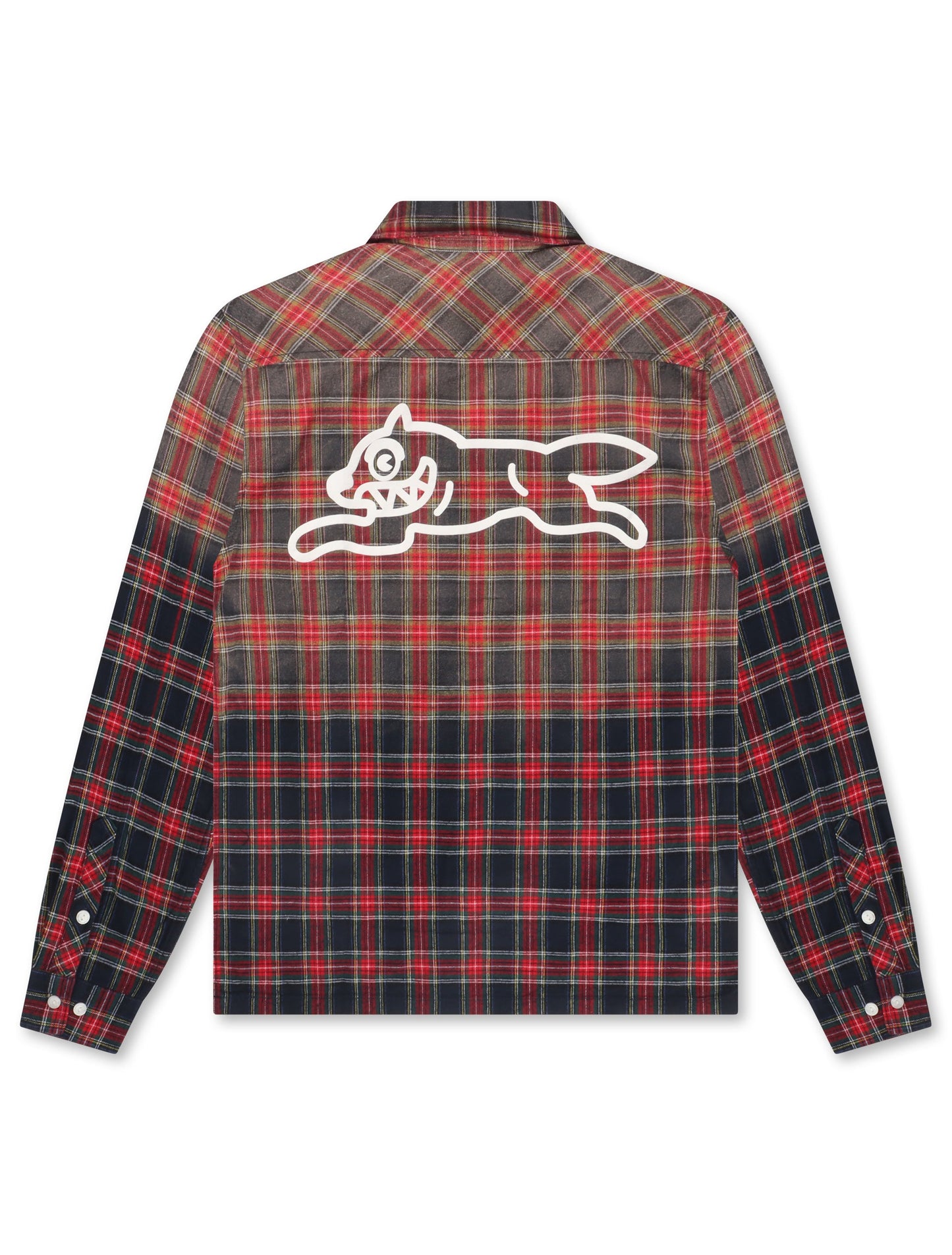 Icecream Grapefruit LS Woven - Plaid