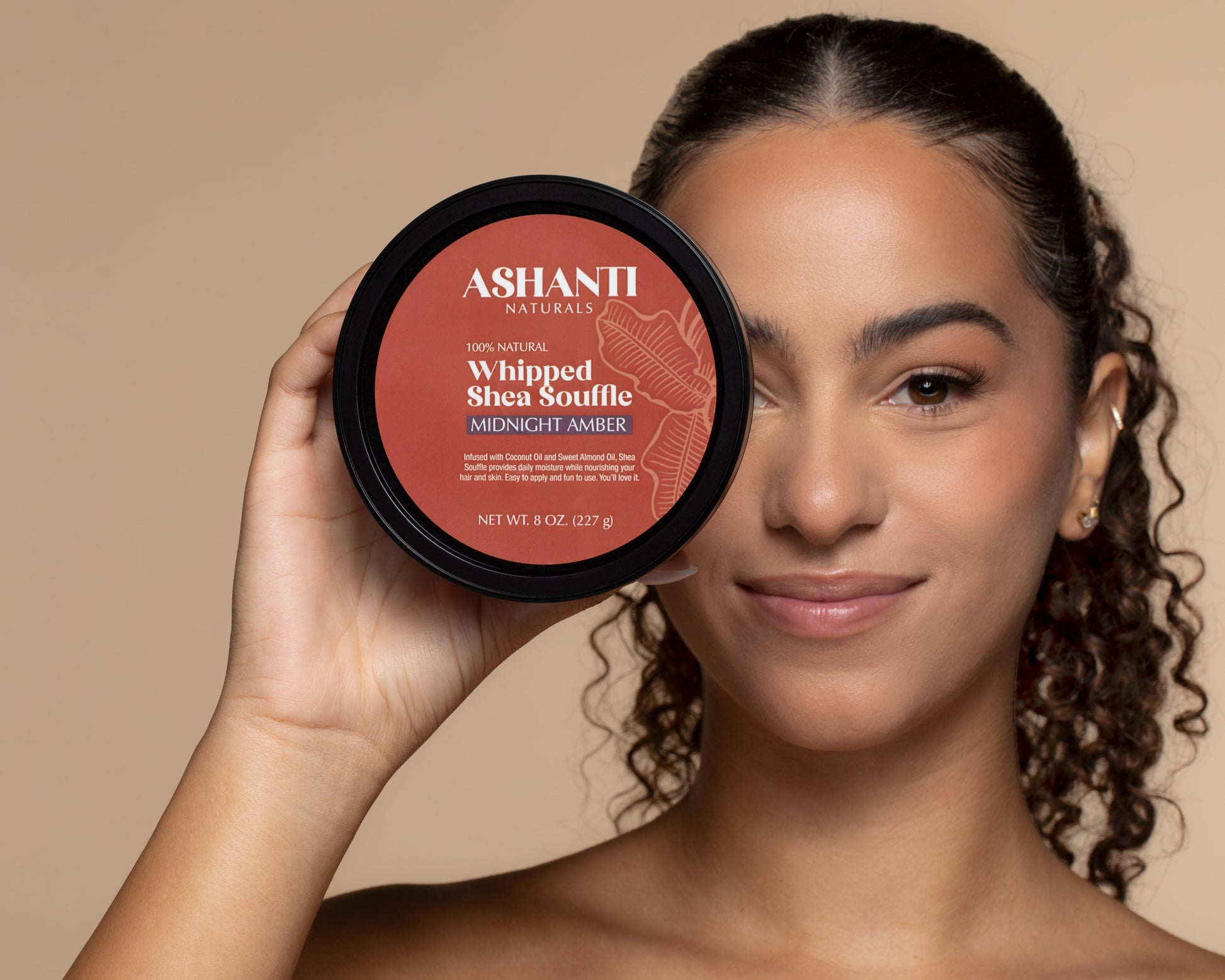 ASHANTI NATURALS Shea Souffle Midnight Amber - Osadia Concept Store