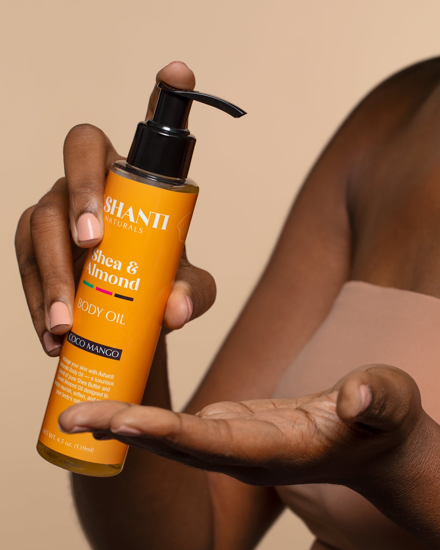 ASHANTI NATURALS Shea & Sweet Almond Body Oil - Coco Mango - Osadia Concept Store