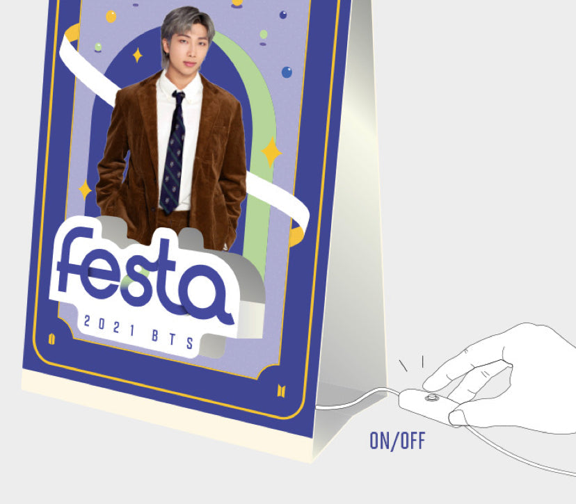 BTS 2021 Festa Official Stand Mood Light