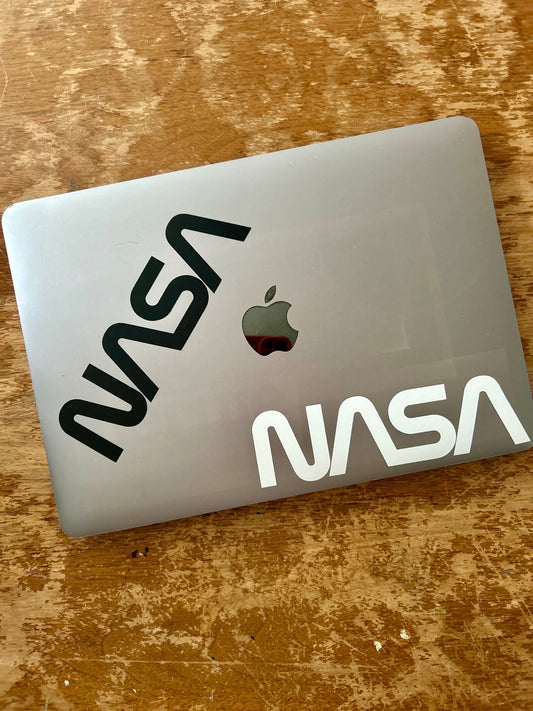 NASA Worm Logo Decal