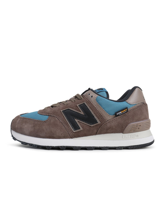 New Balance Men's 574 - Brown/Blue