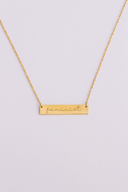 Feminist Necklace