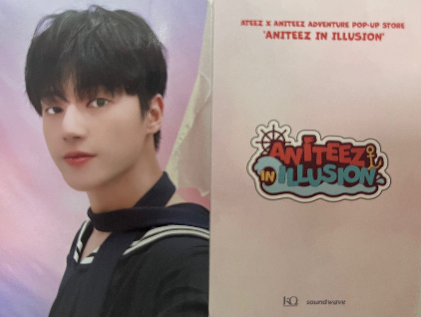 ATEEZ x ANITEEZ Adventure Pop-Up ExclusIVE - ANITEEZ In Illusion Official Photocards