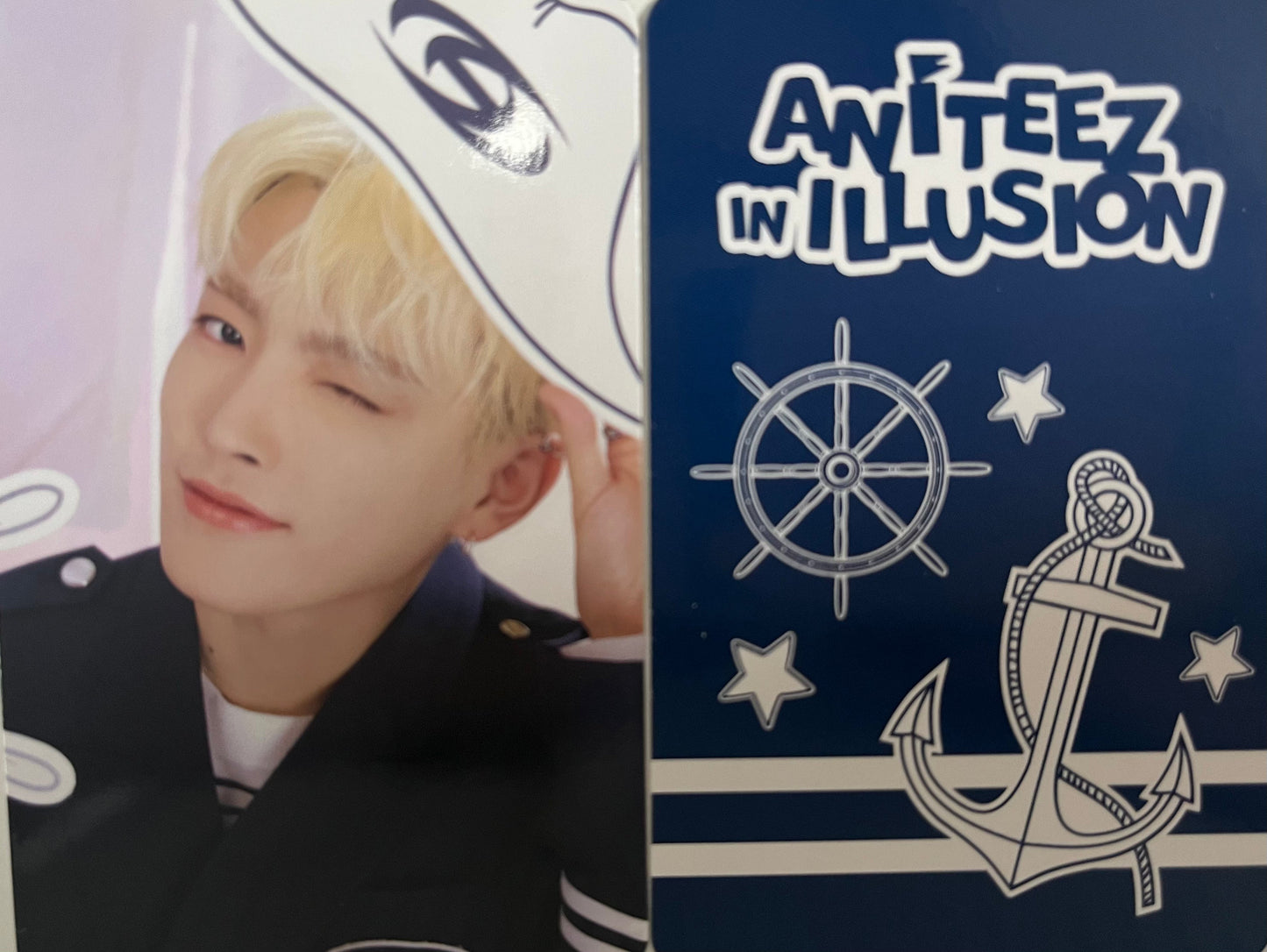 ATEEZ x ANITEEZ Adventure Pop-Up ExclusIVE - ANITEEZ In Illusion Official Photocards