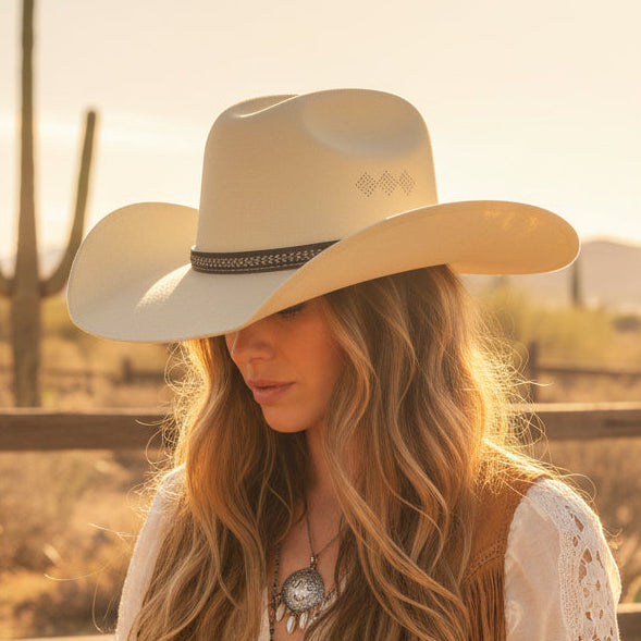 Cattlemen's Cowboy Hat | Beige Canvas