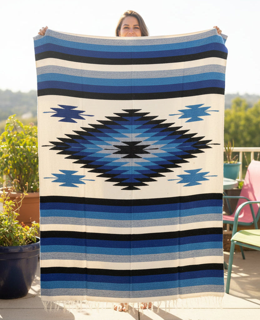Blue Topaz Diamond Blanket
