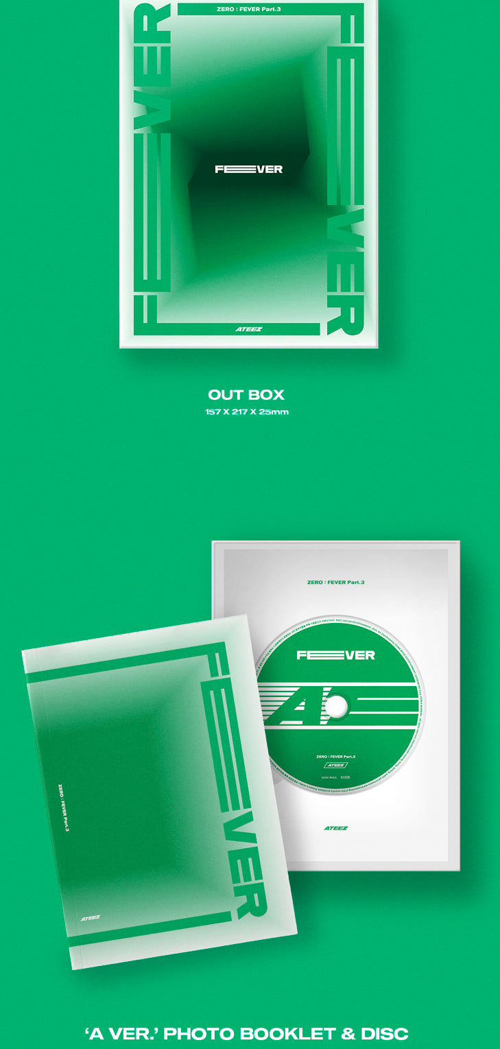 ATEEZ(ì—ì´í‹°ì¦ˆ) Zero:  Fever Part 3 Album