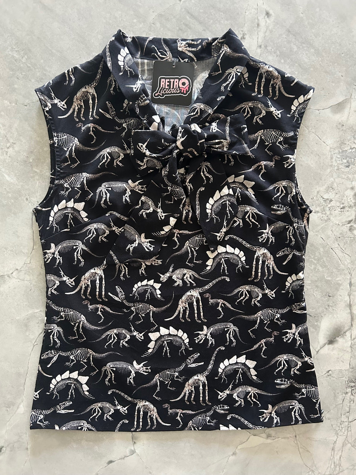 Dino Bones Bow Top