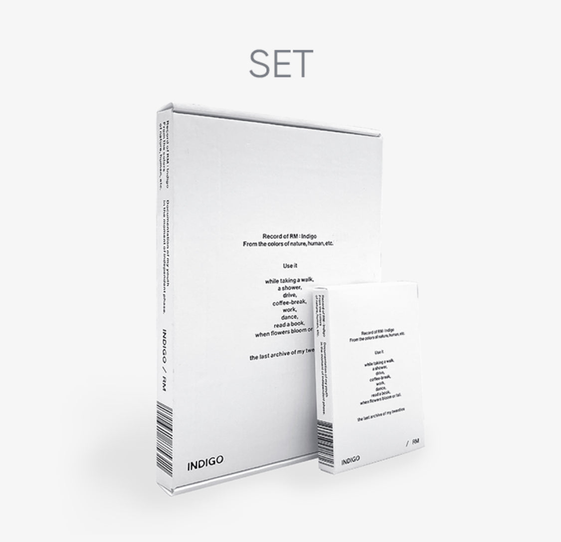 BTS Rm Solo Album - Indigo