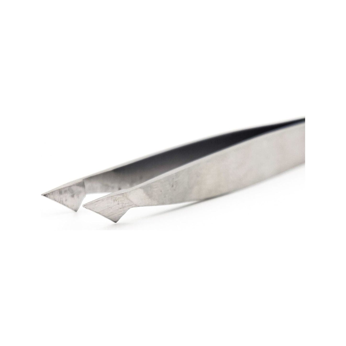 Dural Slant Tweezer Classic Silver