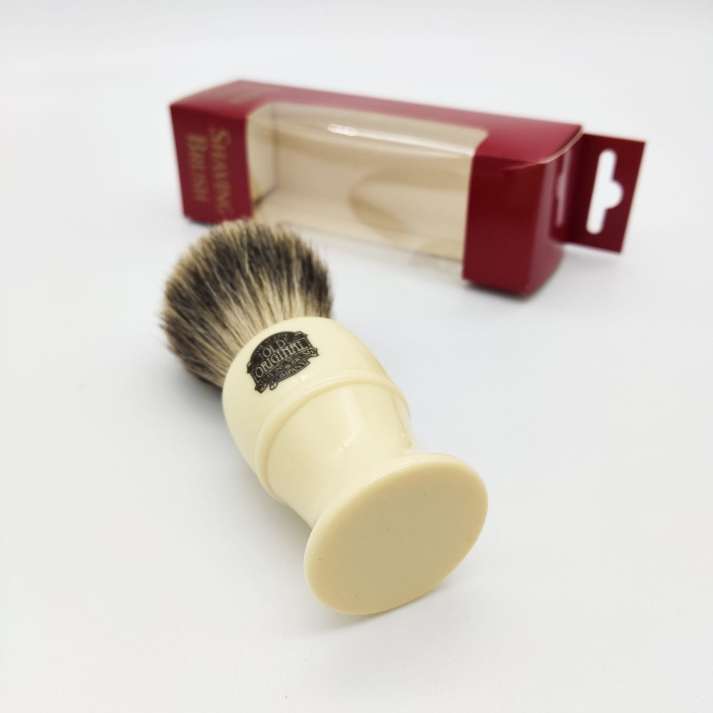 Vulfix 850 Pure Badger Ivory Handle Shaving Brush
