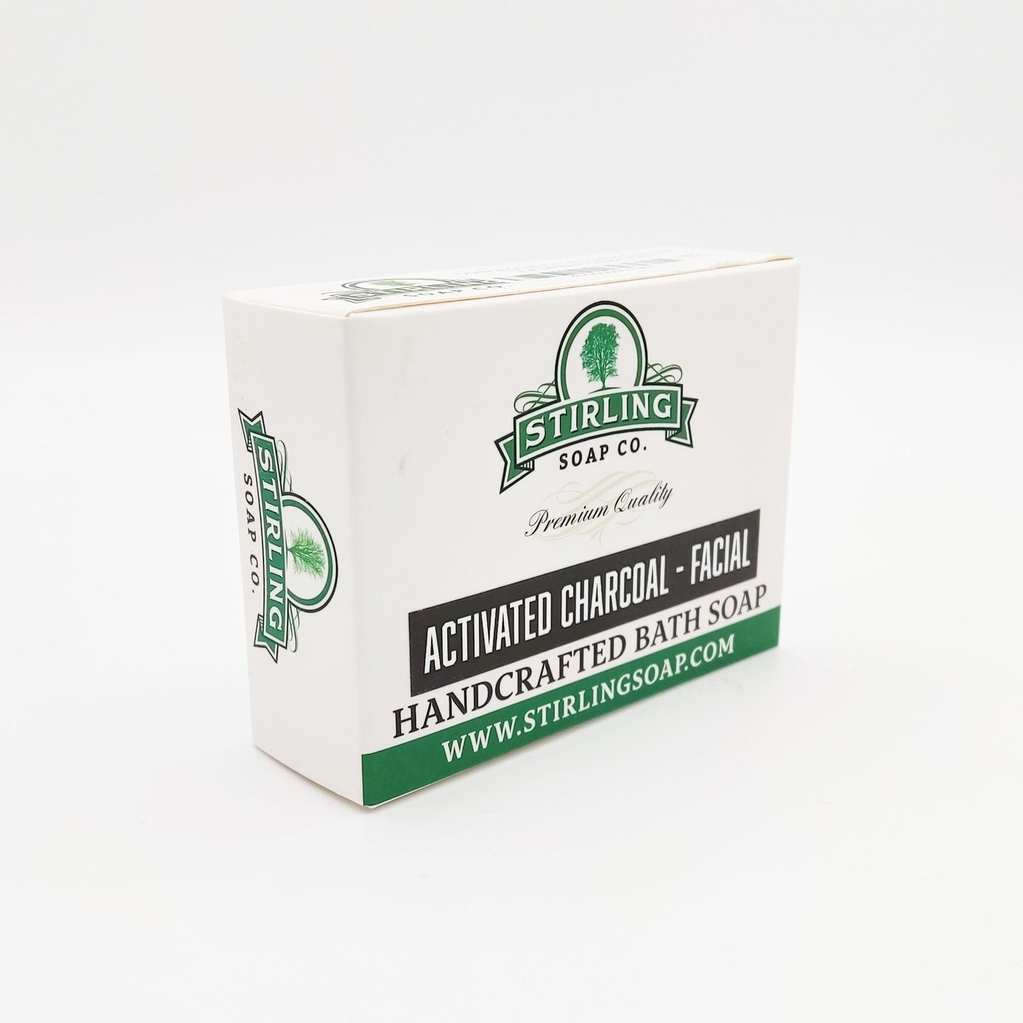 Stirling Soap Co. Activated Charcoal - Facial Bath Soap 5.5 Oz