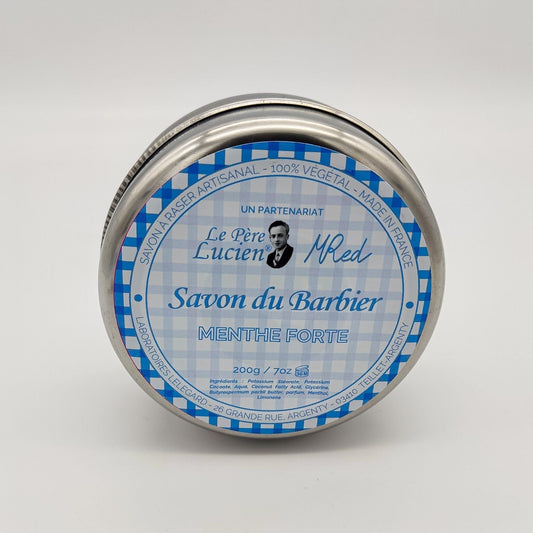 Le Pere Lucien Menthe Forte Savon Du Barbier 200g