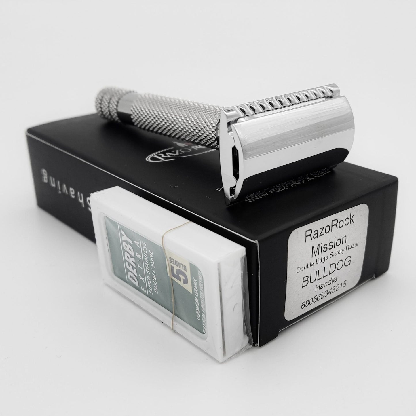 RazoRock Mission - 3 Piece Razor (With 316L SS Bulldog Handle)