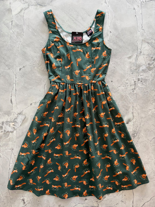 Chipmunks Fit & Flare Dress
