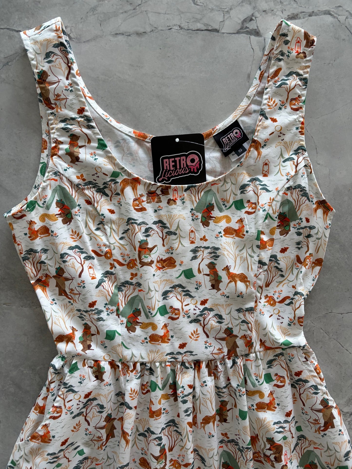 Campsite Fit & Flare Dress