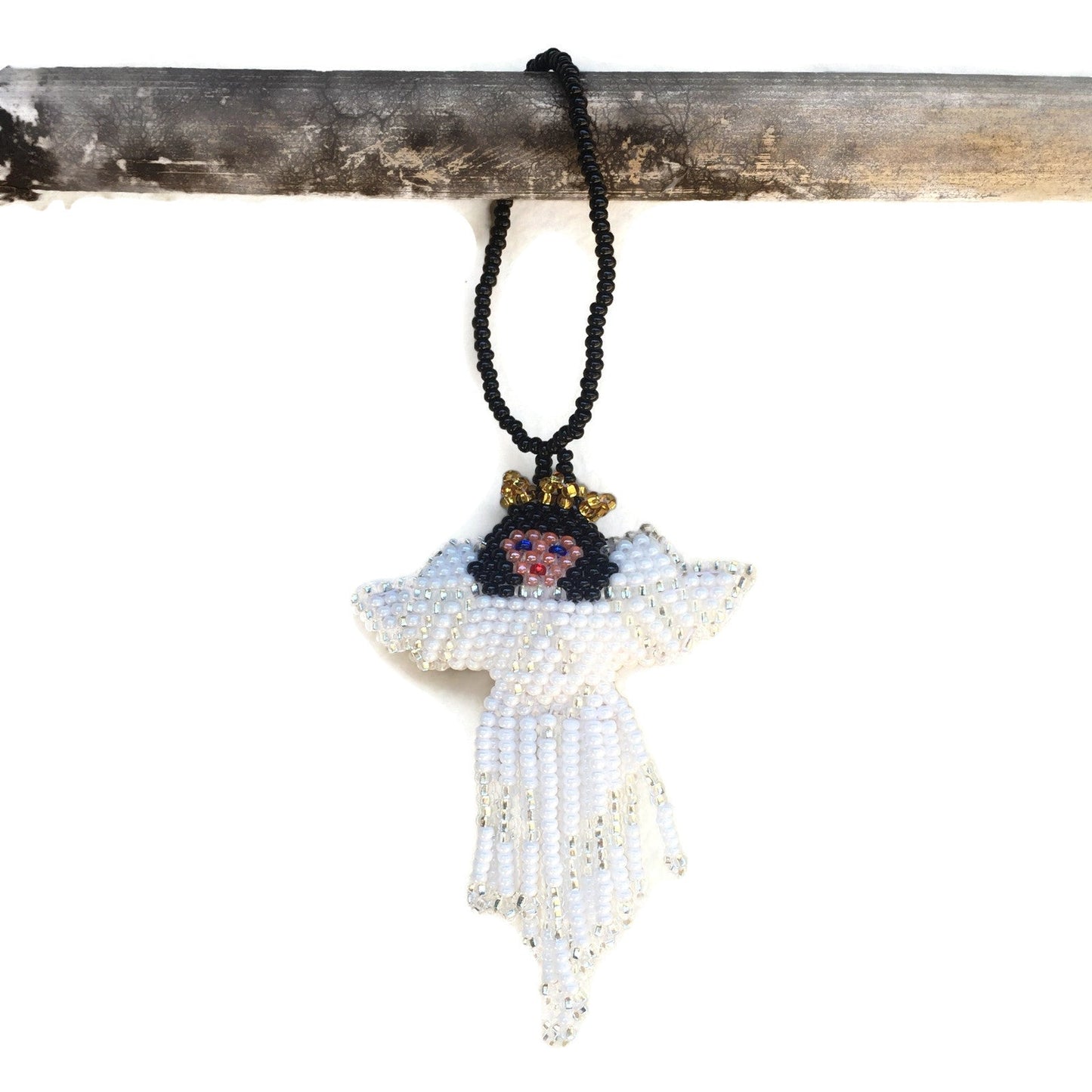 Angel Seed Bead Ornament - Guatemala