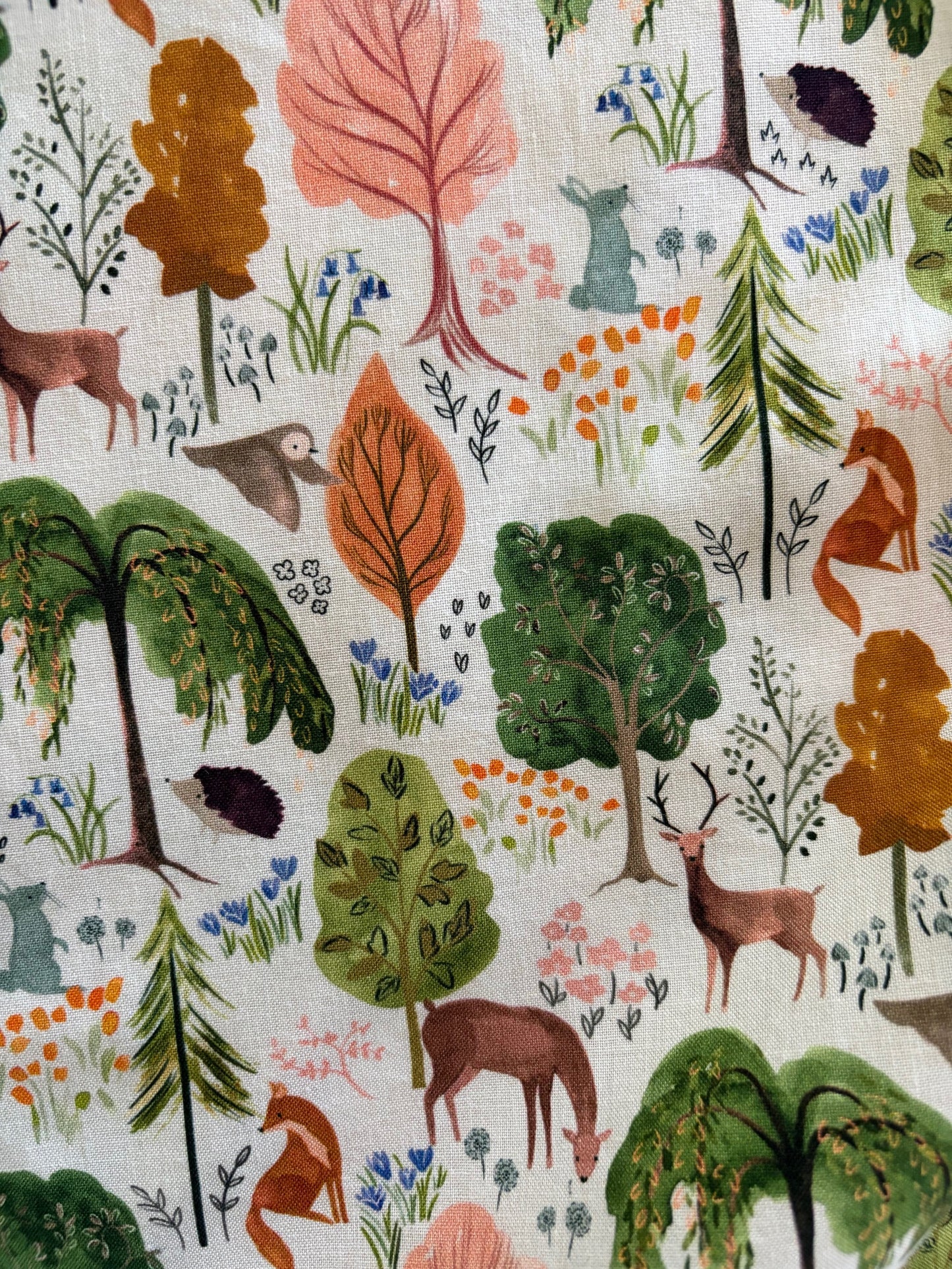 Woodland Vintage Dress in Cream