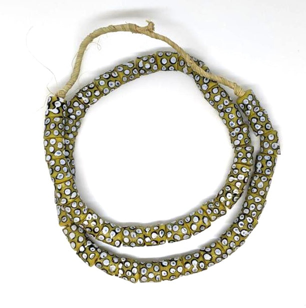 Handpainted Recycled Glass Beads