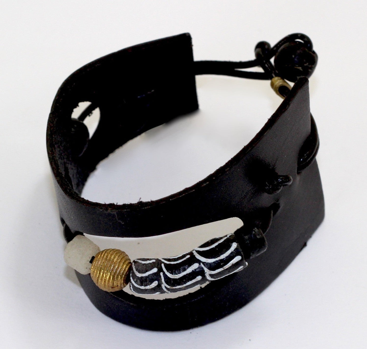 Leather bracelet