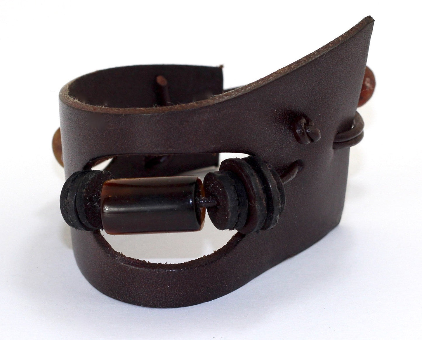 Leather bracelet