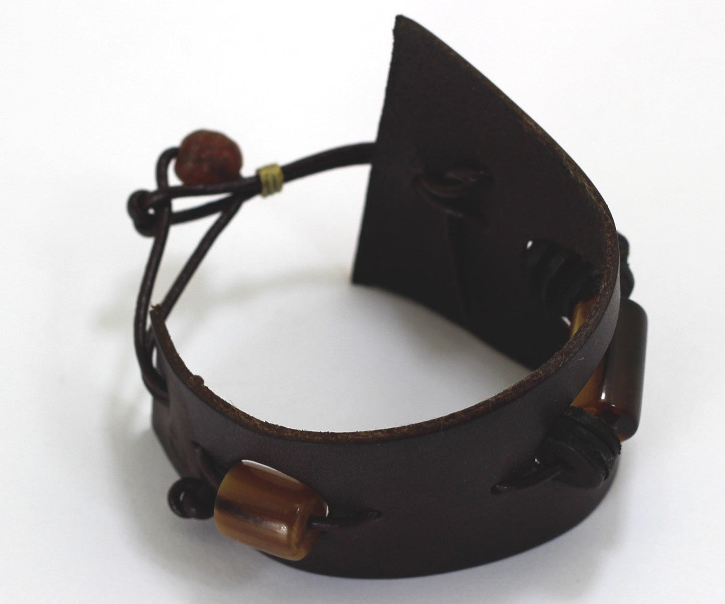 Leather bracelet