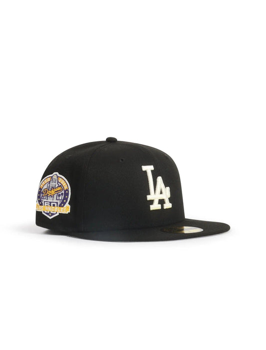 New Era 5950 La Dodgers Los Angeles 60Th Anniversary Hat - Purple/Gold